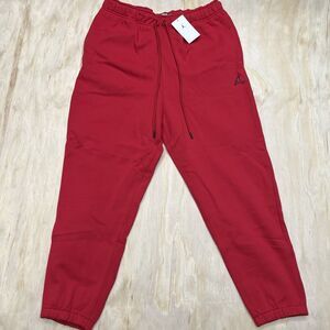 NEW 2XL Jordan Brand Essential Fleece Jogger Pants Gym Red DA9820-687